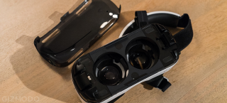 Illustration for article titled Gear VR: Samsung's Answer to the Oculus Rift Is a Phone-Powered VR Beast